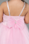 Short Powder Color Girl Dress ABK2567