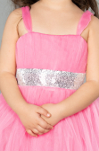 Long Pink Girl Dress ABU3031