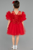 Short Red Girl Dress ABK2572