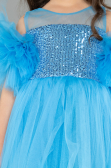 Short Blue Girl Dress ABK2572