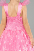 Long Pink Girl Dress ABU5906