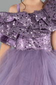 Long Lila Kid Wedding Dress ABG180