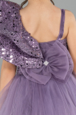 Long Lila Kid Wedding Dress ABG180