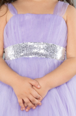 Lila Long Girl Dress ABU3031