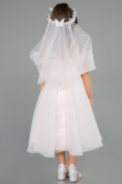 Short Salmon Girl Dress ABK2295