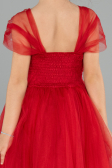 Long Red Girl Dress ABU3566