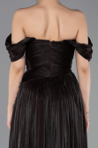 Long Brown Chiffon Prom Gown ABU5920