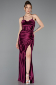 Plum Long Prom Gown ABU3247