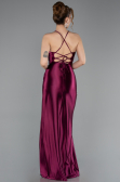 Plum Long Prom Gown ABU3247