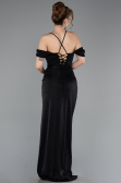 Long Black Prom Gown ABU5925