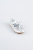 Silver Crystal Flat Shoe OR3100