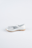 Silver Crystal Flat Shoe OR3100