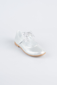Silver Crystal Flat Shoe ORK3103