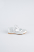 Silver Crystal Flat Shoe ORK3103