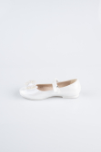 Pearl Plaster Fabric Flat Shoe SE1