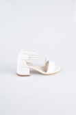 White Leather Girl Dress SE796