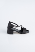 Black Kid Shoe SE796