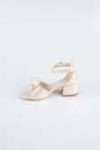 Gold Skin Kid Shoe SE712