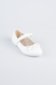 White Leather Kid Shoe SE201