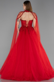 Long Red Evening Dress ABU5935
