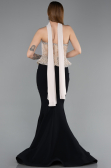 Long Black-Beige Haute Couture Dress ABU5951