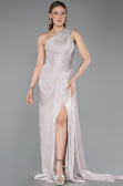 Long Mink Chiffon Prom Gown ABU5946