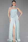 Long Mint Chiffon Prom Gown ABU5957
