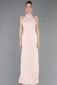Long Powder Color Prom Gown ABU5971