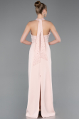 Long Powder Color Prom Gown ABU5971