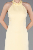 Long Yellow Prom Gown ABU5971