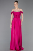 Long Fuchsia Prom Gown ABU5938