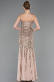 Long Gold Mermaid Prom Dress ABU5939