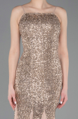 Long Gold Mermaid Prom Dress ABU5939