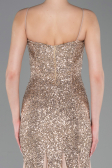 Long Gold Mermaid Prom Dress ABU5939