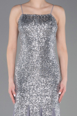 Long Silver Mermaid Prom Dress ABU5939