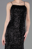 Long Black Mermaid Prom Dress ABU5939