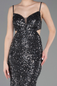 Long Anthracite Prom Gown ABU5980