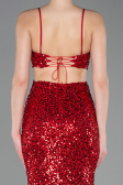 Long Red Prom Gown ABU5980