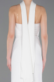 Long White Evening Dress ABU5981