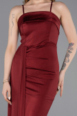 Long Burgundy Prom Gown ABU5992