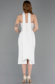 Midi White Cocktail Dress ABK2593