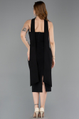 Midi Black Cocktail Dress ABK2593