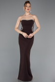 Long Brown Evening Dress ABU6020