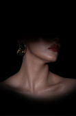 Gold Earring DF1013