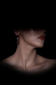 Dark Brown Earring DF1035