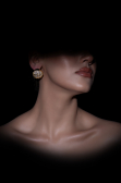 Pearl-Gold Earring DF1044