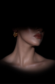 Gold Earring DF1030