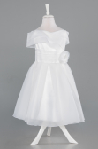 Short White Girl Dress ABK2565