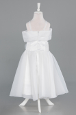 Short White Girl Dress ABK2565