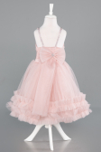 Short Rose Colored Girl Dress ABK2568